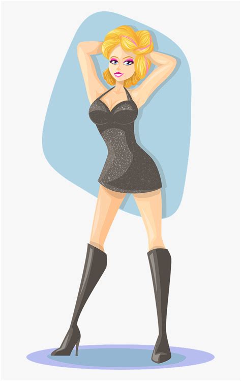 Blonde Women Cartoons Sexy HD Png Download Is Free Transparent Png Image To Explore More