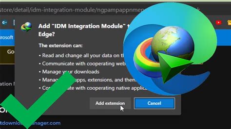 I however have problem getting downloading links via the idm extension, that i had to manually install. Add/Enable IDM extension on Edge Chromium Browser ...