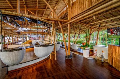 This fence is used to separate a thicker stalks of bamboo form horizontal support bands, while the interior is packed with dense reed. Bamboo Bar & Lounge, Sanur - Jl. Danau Tamblingan - Restaurant Reviews, Phone Number & Photos ...