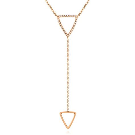 Diamond Y Necklace 105939 Seattle Bellevue Joseph Jewelry
