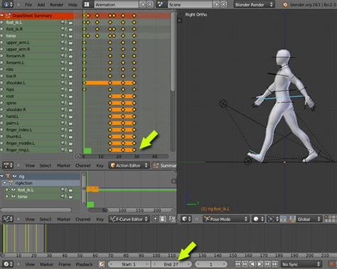 How To Create A Walk Cycle Animation In Blender Walk Cycle Animation Images