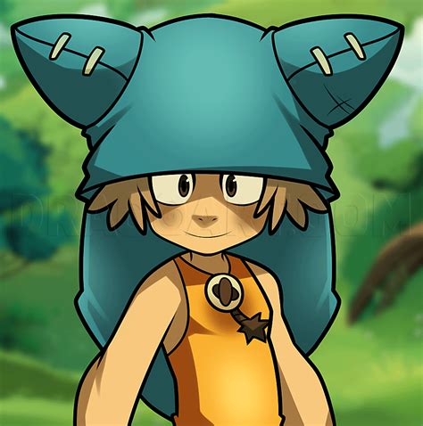 How To Draw Yugo From Wakfu Step By Step Drawing Guide By Dawn