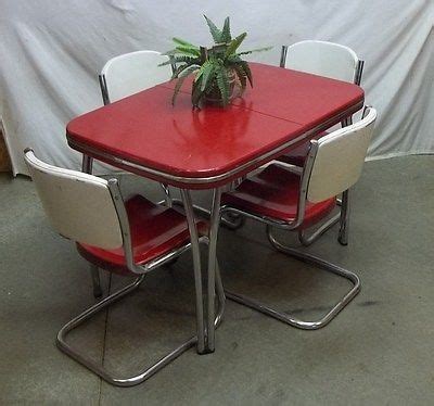 Sophie tables with chairs 2. 50s Arvin Metal Table Chair Dinette Set | Dinette sets ...