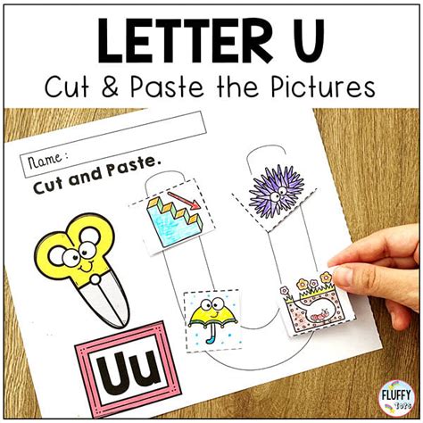 4 Easy Letter U Worksheets Activities For Early Learners Fluffytots