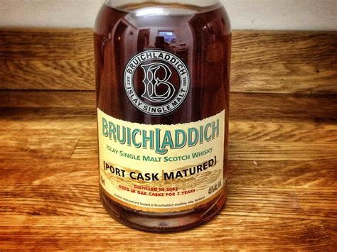 Bruichladdich 2003 Port Cask Matured Malt Whisky Reviews