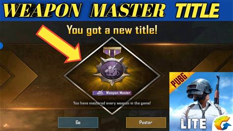 Hi guys today i will show you how to get title in pubg mobile like pacifist and weapon master pacifist is title in pubg mobile along with an icon which can be displayed next to your name and its reward. How to get weapon master title in pubg mobile lite easily ...
