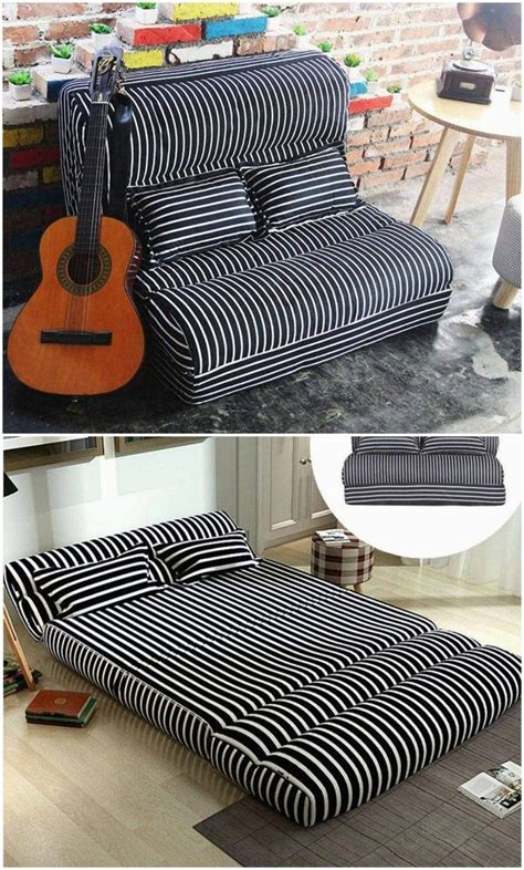 Black And White Striped Sofa Bed Striped Sofa Sofa Bed Living Sofa