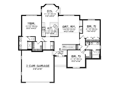 Eplans Ranch House Plan 1616 Square Feet And 3 Bedrooms From Eplans
