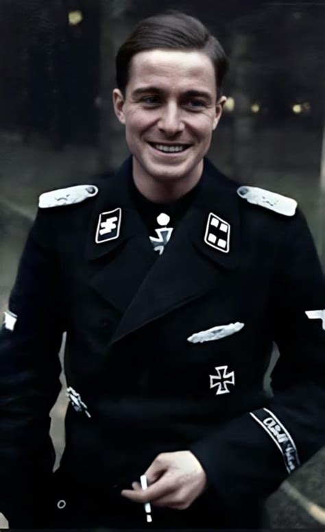 ᛋᛋ Standartenführer Joachim Peiper 1944 Responsible For Various War
