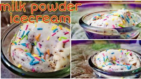 Pour the 1 cup of milk into a large bowl. Homemade Milk powder iceream/ Milkpowder recipe/homemade ice cream - YouTube