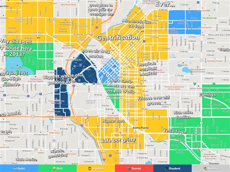 Downtown Denver Neighborhood Map