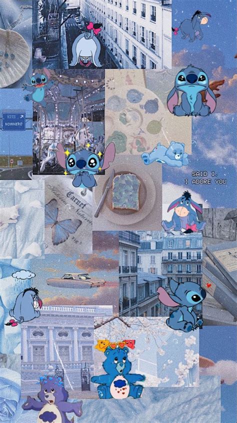 Stitch Collage Wallpapers Wallpaper Cave