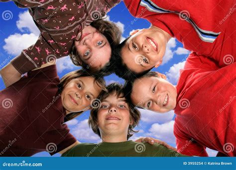 Happy Crazy Kids Stock Photo Image Of Brother People 3955254