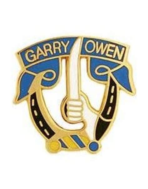 Pin Army 007th Cav Garry Owen Military Outlet