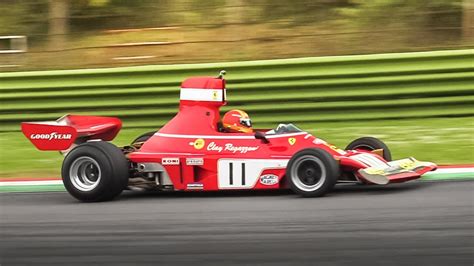 Must See Ferrari 312 B3 74 F1 Car At Imola Circuit 30l Flat 12