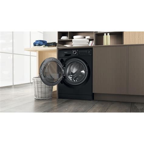Hotpoint 8kg Wash 6kg Dry 1400rpm Freestanding Washer Dryer Black