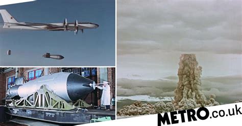 Russia Tsar Bomba Previously Unseen Footage Of Nuclear Explosion