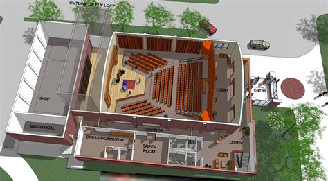 Dedicated Theatre Building Concept Doane University