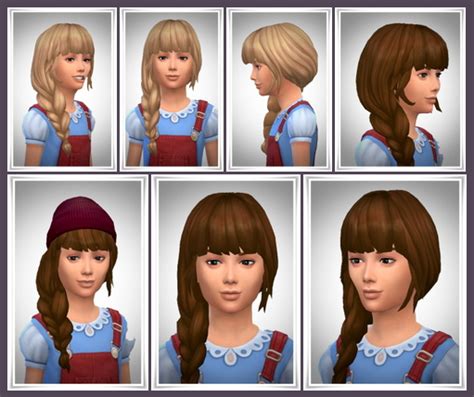 Side Braid Loose Hair At Birksches Sims Blog The Sims 4