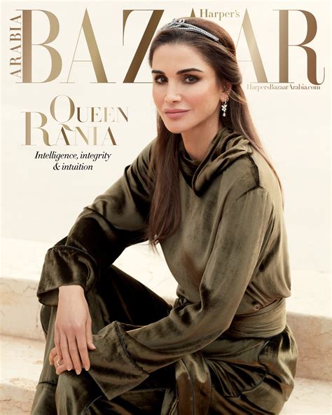 March Cover Queen Rania Of Jordan On 20 Years Of Intelligence Integrity And Intuition Harper