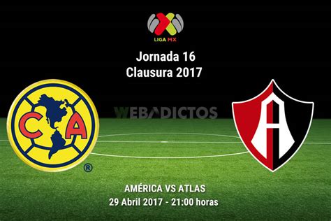 Home football mexico liga mx america vs atlas. América vs Atlas, J16 de la Liga MX C2017 | Resultado: 1-2