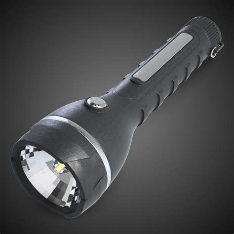 Waterproof Flashlight 2 3d Model