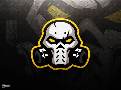 Skull Mask Esports Logo Esports Logo Sports Logo Design