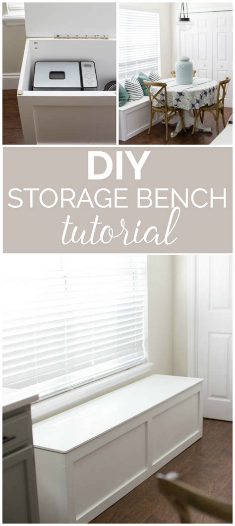 This window seat is right off our entryway so it was easily accessible to get to when we came home to let the puppies out. How to Build a Window Seat with Storage - DIY Tutorial ...