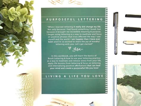 The Guide To Mindful Lettering Etsy