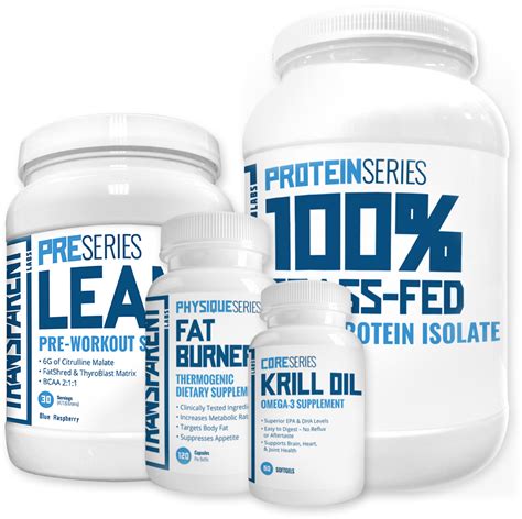 Transparent Labs Fat Burning Lean Muscle Essentials Stack