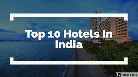 Top 10 Best Hotels In India 5 Star Hotels In India Expensive And Luxurious Hotels In India 😍