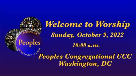 Peoples Congregational United Church Of Christ Home