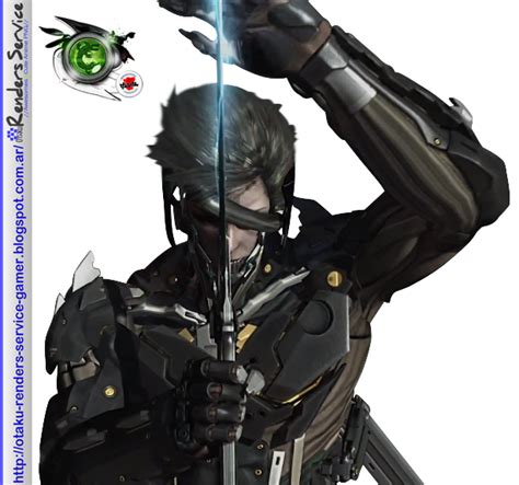 Metal Gear Risingrevengeanceraiden Lethal Render Ors Anime Renders