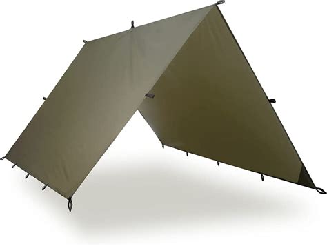Aqua Quest Guide Tarp 100 Waterproof Ultralight Ripstop Silnylon Backpacking Rain Fly 4×3