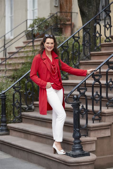 Brooke Shields Interview The Models New Qvc Clothing Line Footwear News