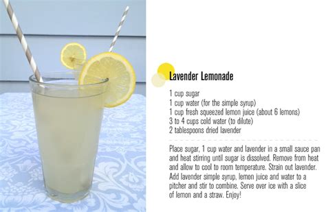 Lavender Lemonade Recipe Freutcake