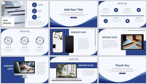 Minimal Modern Clean Style Powerpoint Template Etsy