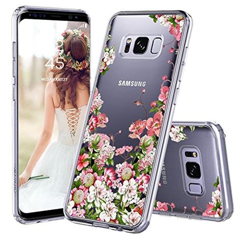 Buy Mosnovo Galaxy S8 Case Clear Galaxy S8 Case Girl Floral Garden