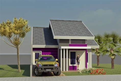 Menyisakan lahan untuk dijadikan taman di sekeliling rumah anda tentu selalu jadi ide bagus. 62 Desain Rumah Minimalis Type 45 | Desain Rumah Minimalis ...