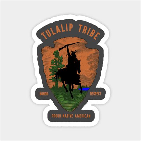 Tulalip Tribe Native American Honor Respect Vintage Arrow Tulalip