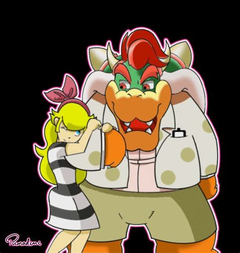 Hipster Bowser Peach By Pumadime On Deviantart Bowser Peach Hipster