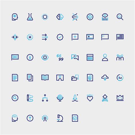 Frontiers Icon Library — James Round Designer