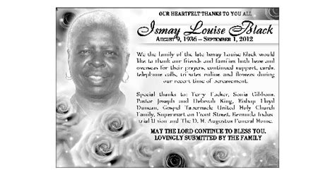 Ismay Black Obituary 2012 Hamilton Parish Bermuda The Royal Gazette