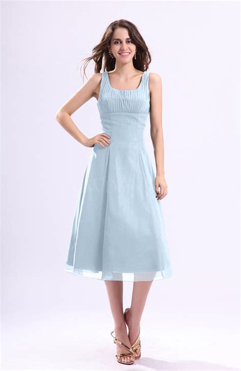 Next day delivery and free returns if you are wondering how to nail the wedding guest look, look no further. Ice Blue Simple A-line Square Sleeveless Zip up Wedding ...