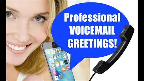 We Record Pro Voicemail Greetings For Your Business Youtube