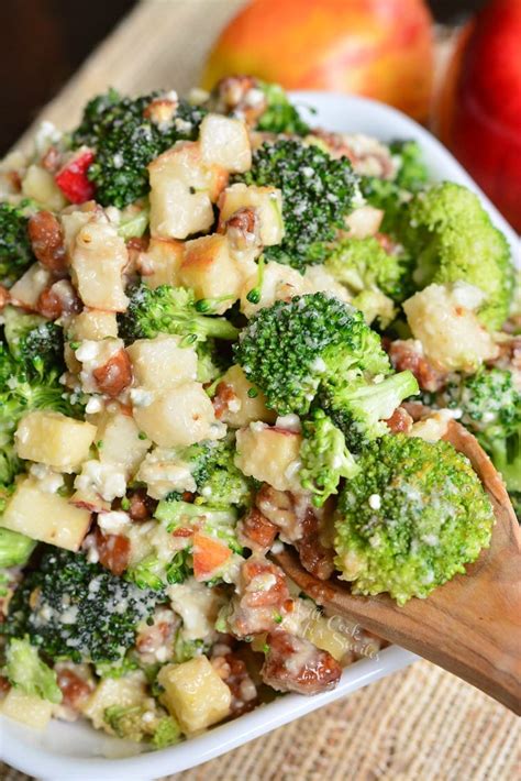 Use a food chopper to speed up the prep time. Pear Apple Broccoli Salad - Will Cook For Smiles