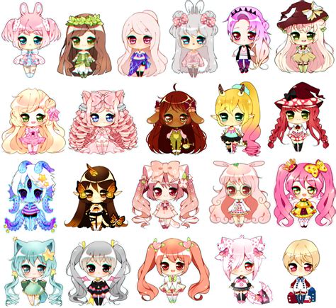 Baby Batch 3 By Powder Puff On Deviantart Chibi Kawaii Cute Anime