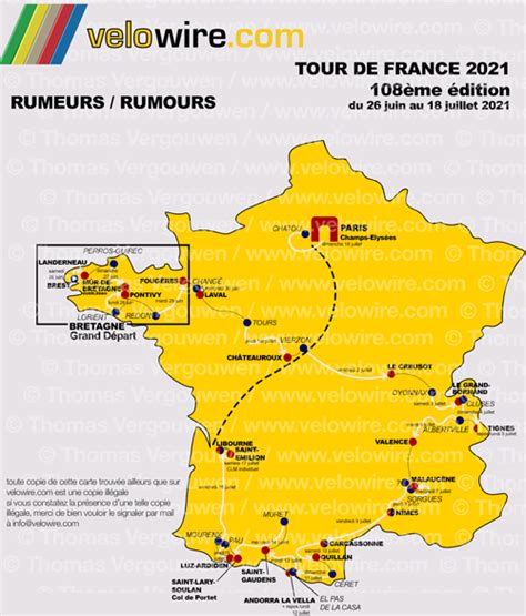 Win the yellow jersey with the official game of the tour de france 2021. Tour de France 2021 : les rumeurs sur le parcours et les ...