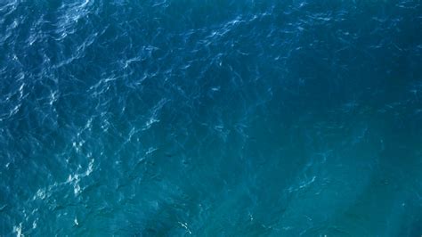 Serene Blue Ocean Water Ripples