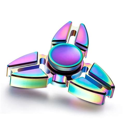 educatieve spellen speelgoed en spellen 3x quad edc hand spinner fidget metal finger claw focus